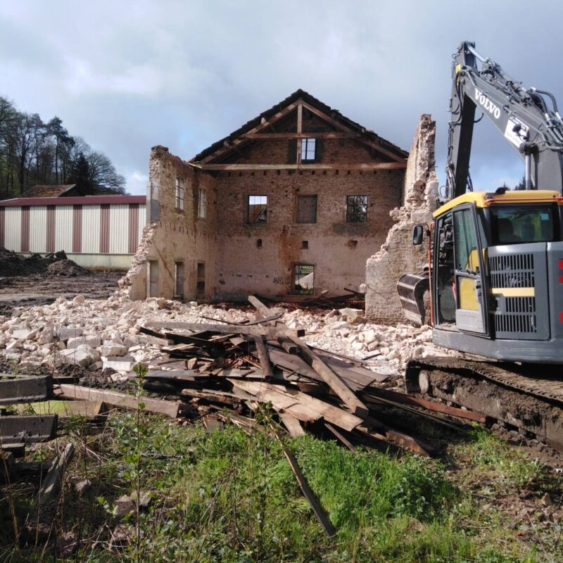 D&eacute;molition Mirecourt 51