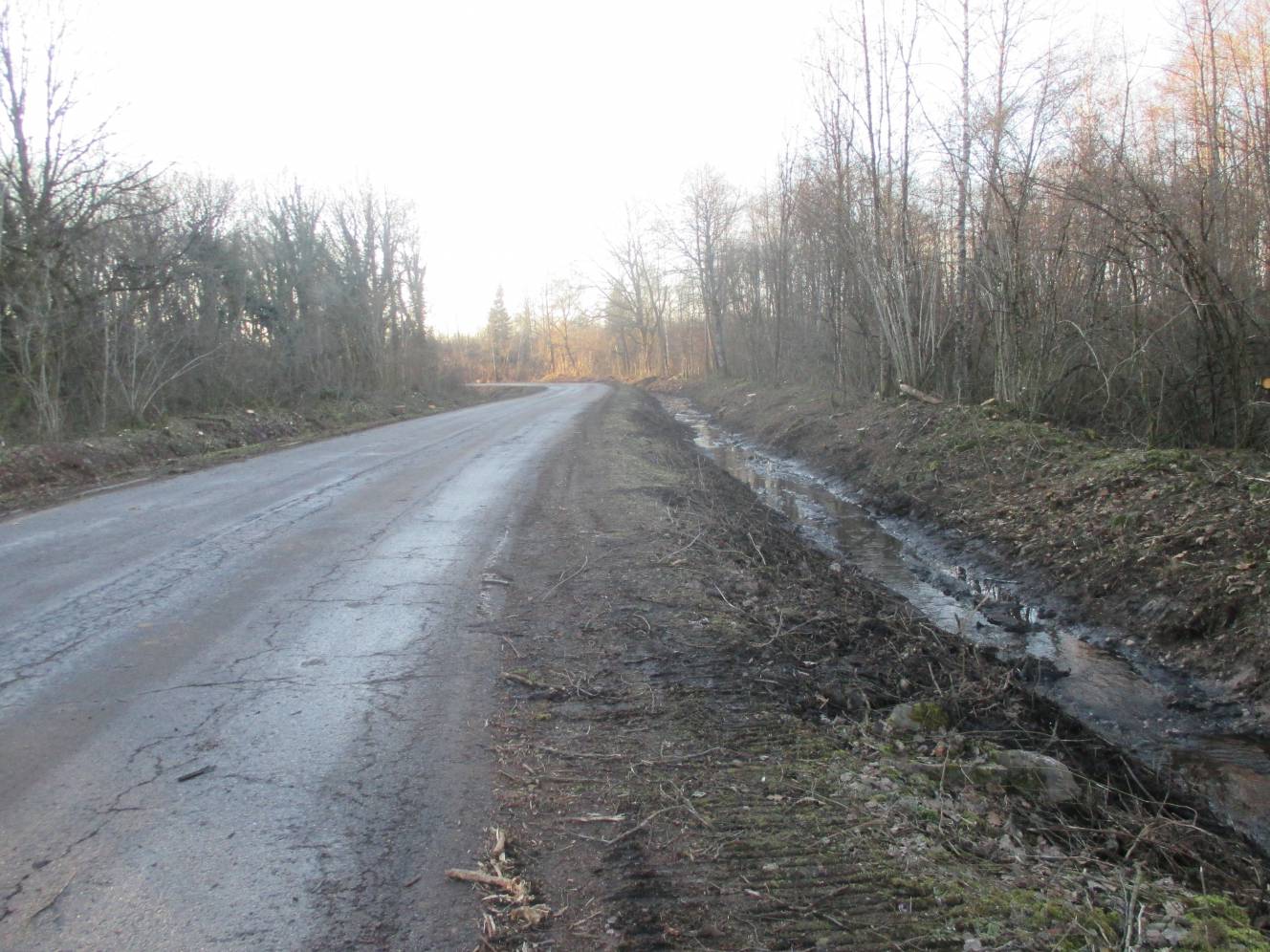 D&eacute;gagement d’une route ! Saint-Di&eacute;-des-Vosges