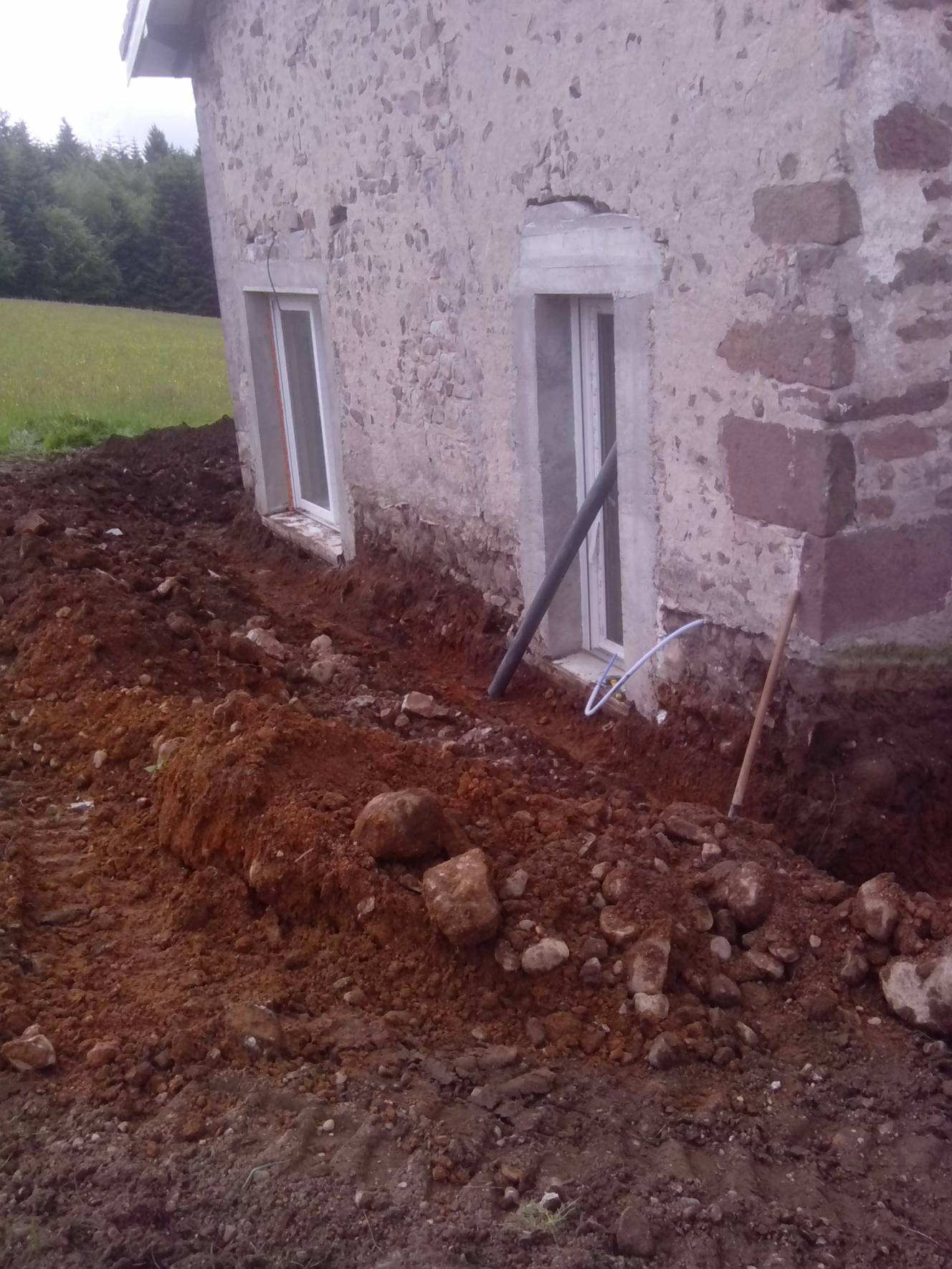 Terrassement Saint-Di&eacute;-des-Vosges